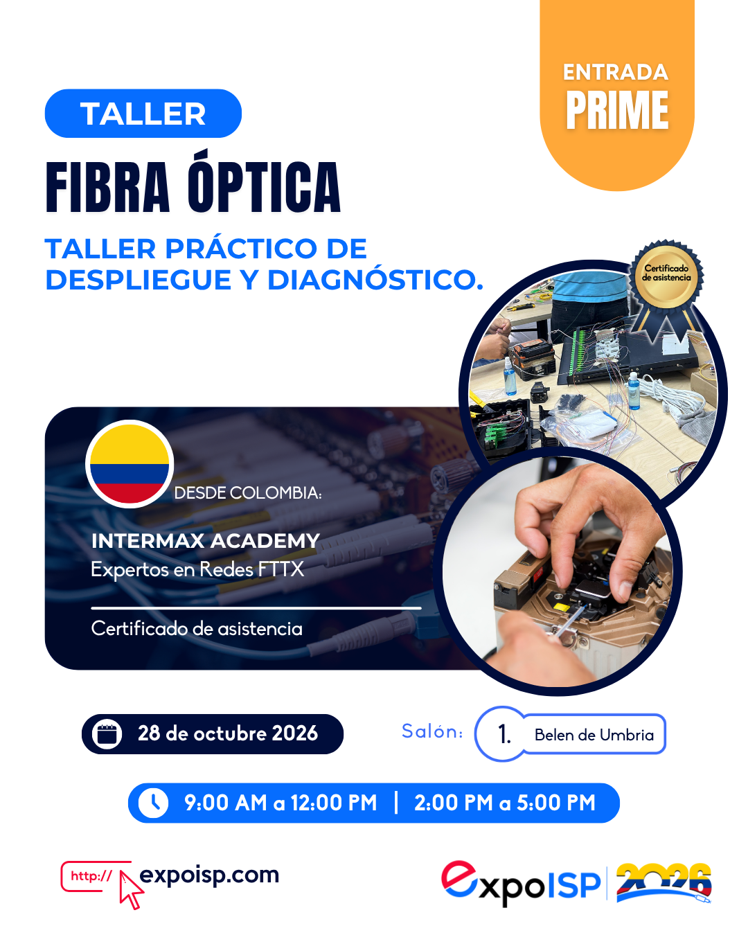 Fibra Óptica - Despliegue y diagnóstico.