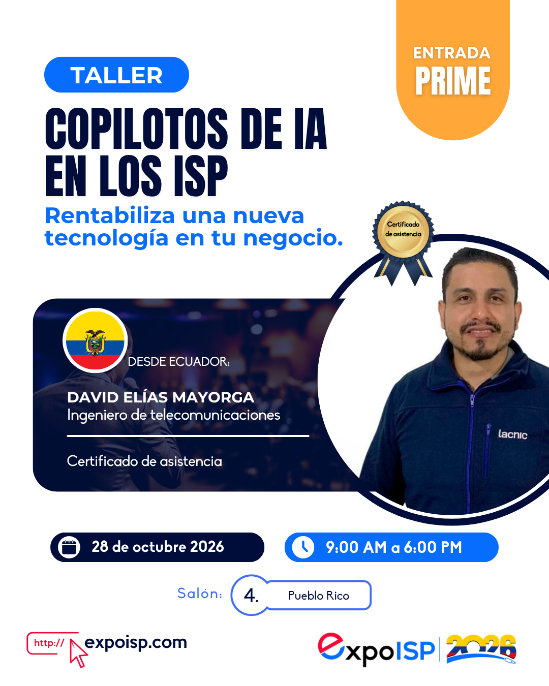 Despliegue copilotos de IA en el ISP, rentabiliza una nueva tecnología en tu negocio.