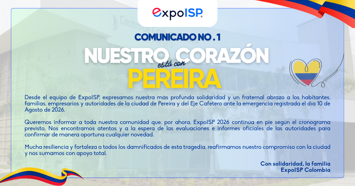 Comunicado importante de ExpoISP 2026